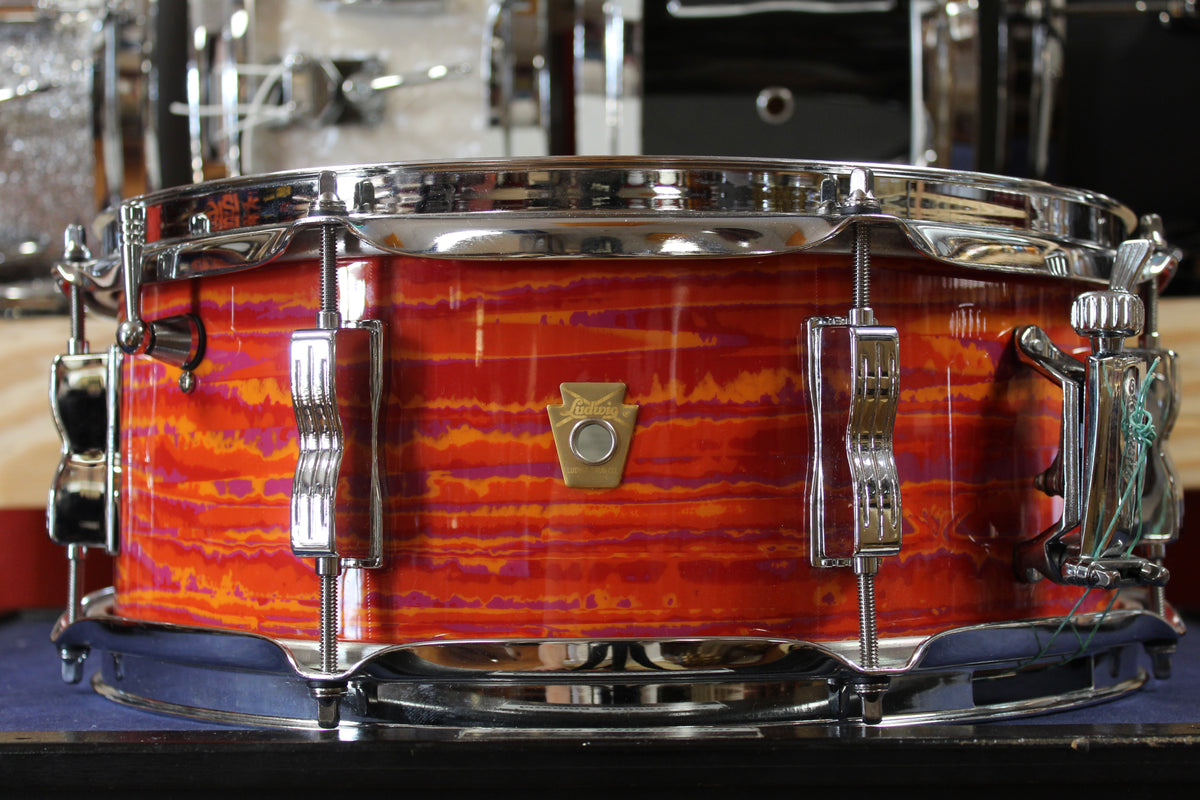 Ludwig 5x14 Legacy Series Jazz Festival Snare Drum in Mod Orange