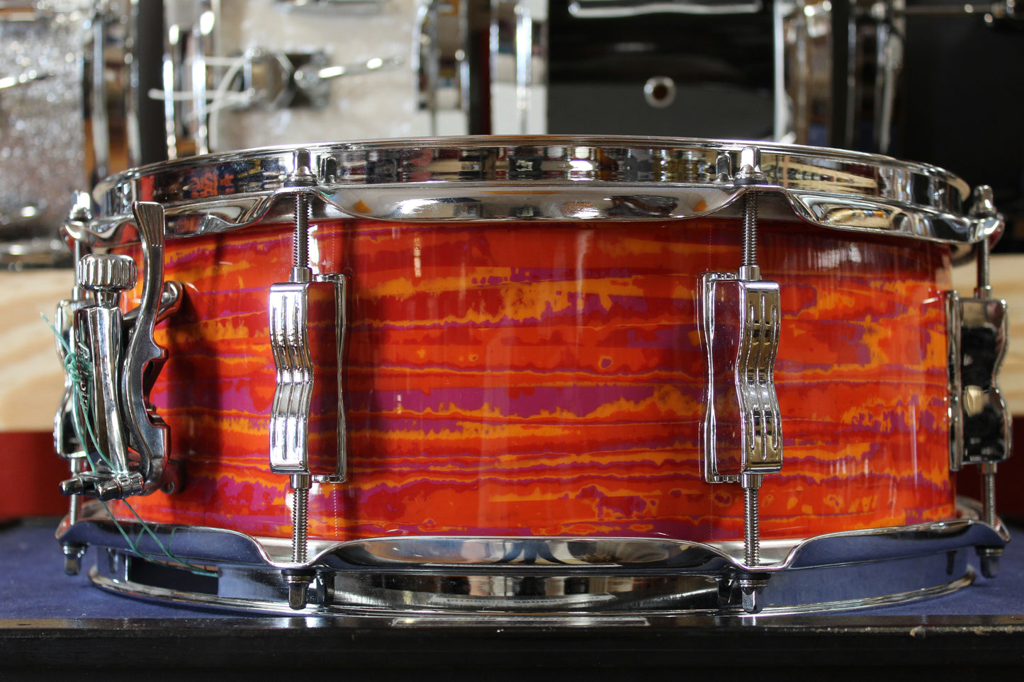 Ludwig 5x14 Legacy Series Jazz Festival Snare Drum in Mod Orange