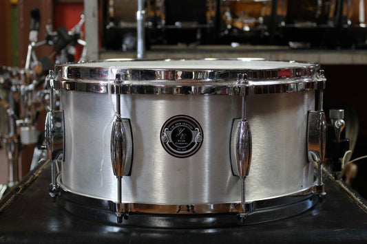 2000's YC Drum Company 6.5x14 Aluminum Snare Drum