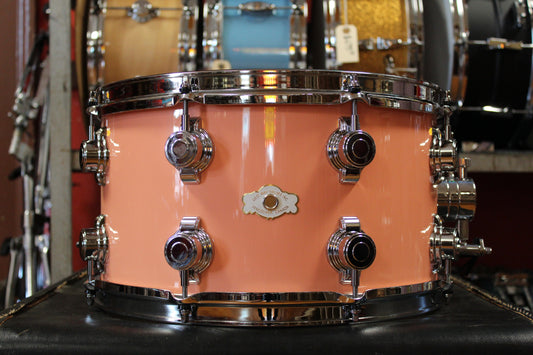 George Way 8x14 Aristocrat Studio Model Snare Drum in 6 Point Pink