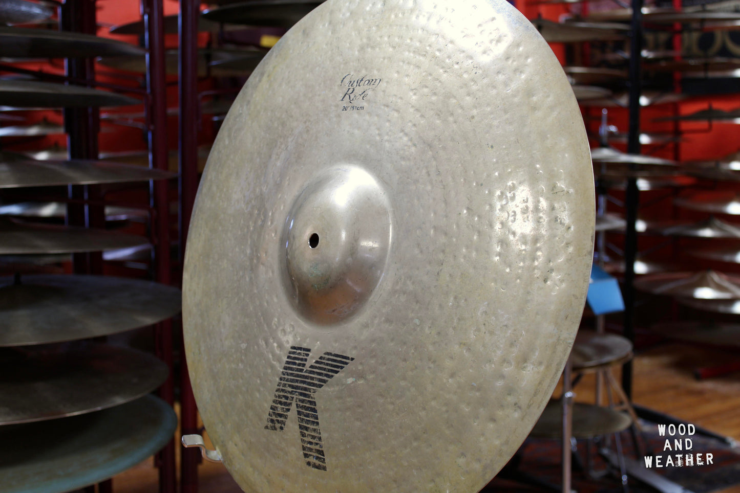 1999 Zildjian 20" K Custom Ride 2511g - Cymbal Craftsman Modified