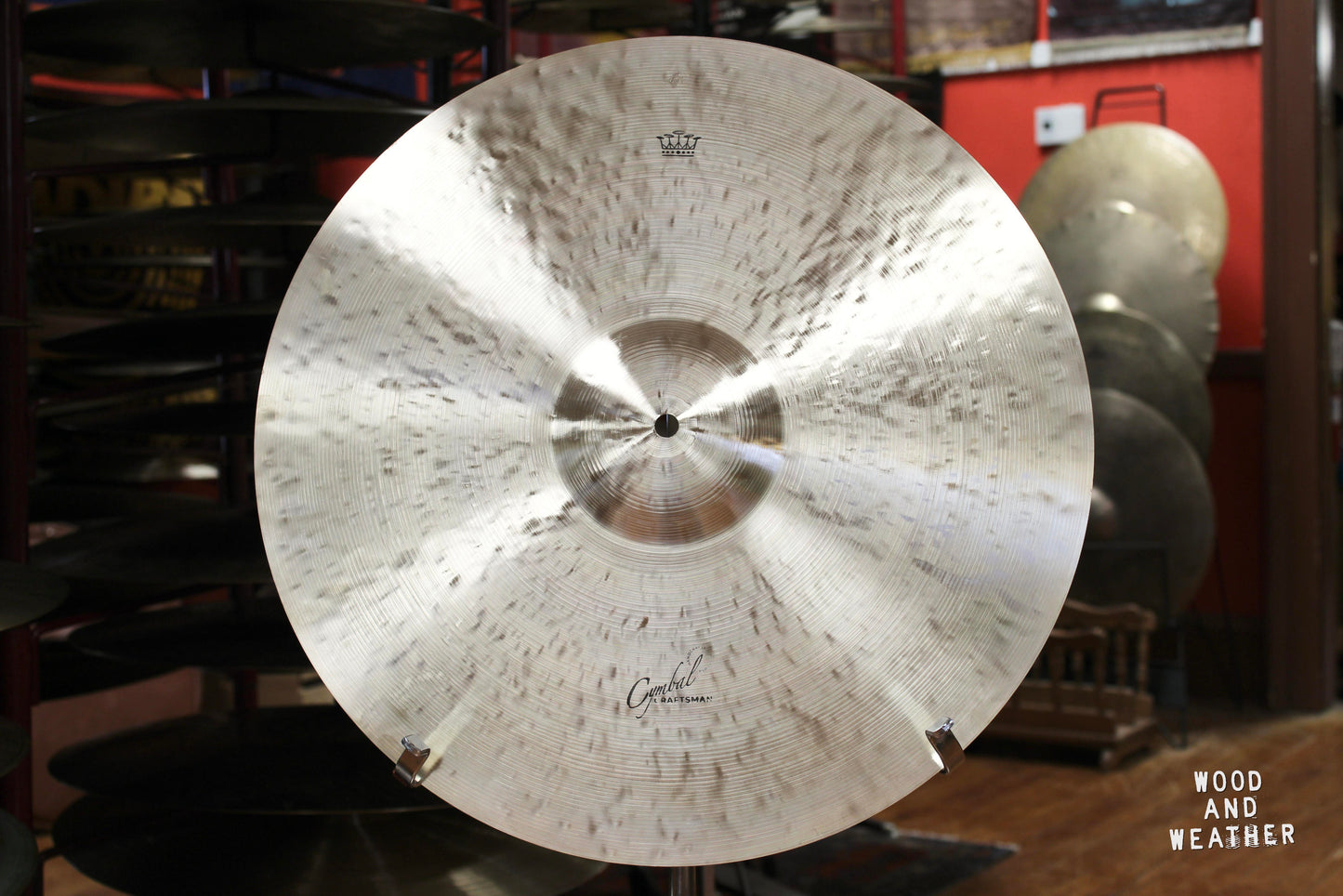 Cymbal Craftsman 18" Crash Ride 1439g