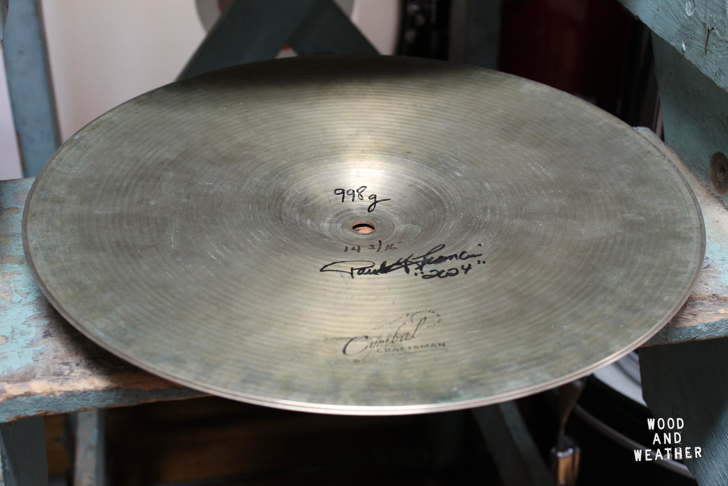 1960s Paiste 14" Formula 602 Hi-Hats 998/1038g - Cymbal Craftsman Modified