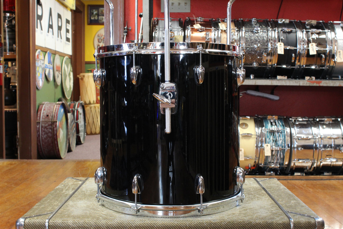 Gretsch 16x16 Renown Floor Tom in Black Lacquer