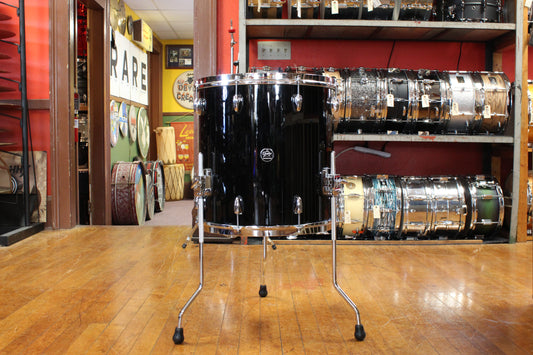 Gretsch 16x16 Renown Floor Tom in Black Lacquer
