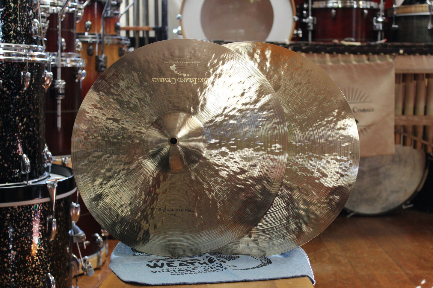 Big Island 16" Signature Hi-Hats 1170/1300g