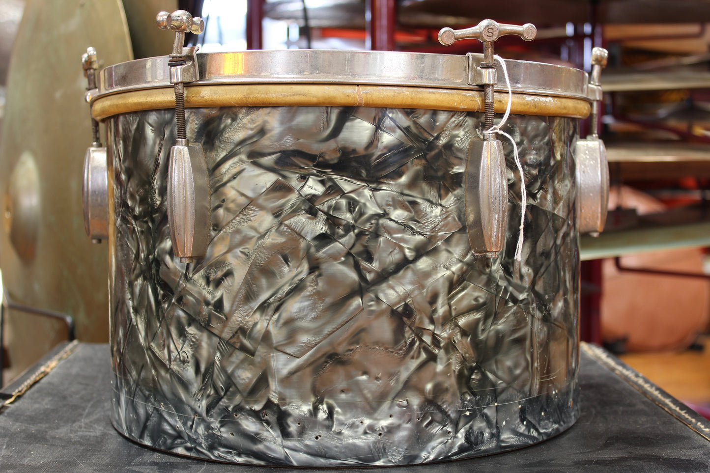 1930's Slingerland 9"x13" Tom in Black Diamond Pearl