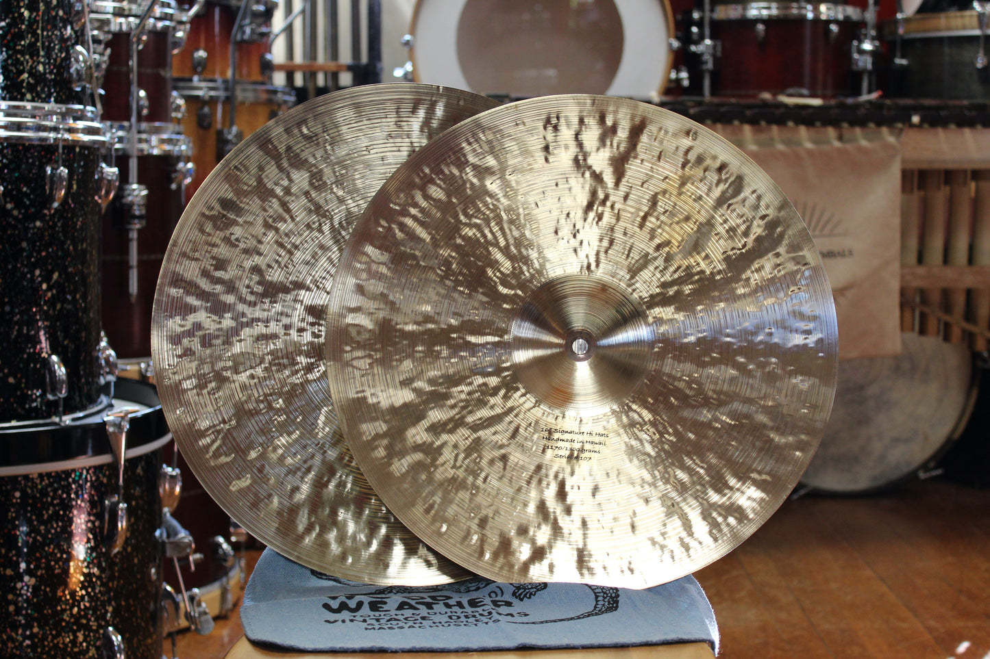 Big Island 16" Signature Hi-Hats 1170/1300g