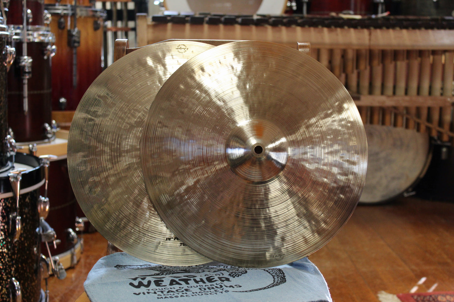 Big Island 14" Feather Hi-Hats 778/860g