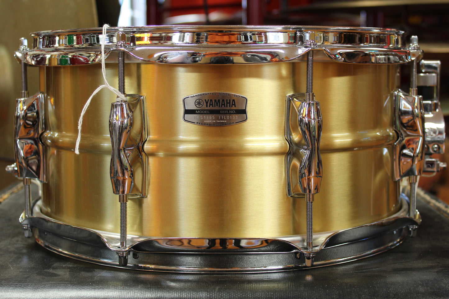 2022 Yamaha 6"x13" Brass Recording Custom Snare Drum