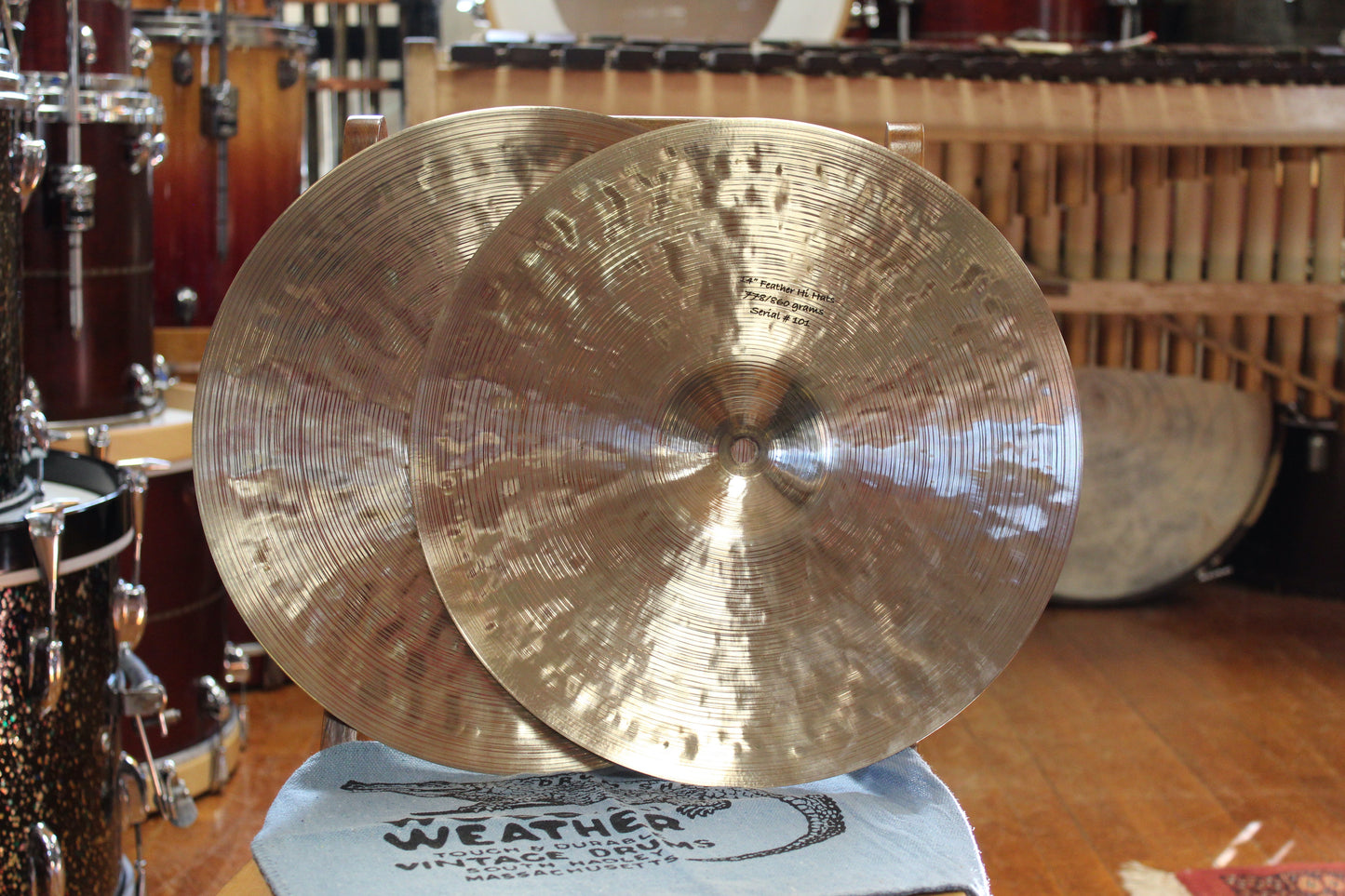 Big Island 14" Feather Hi-Hats 778/860g