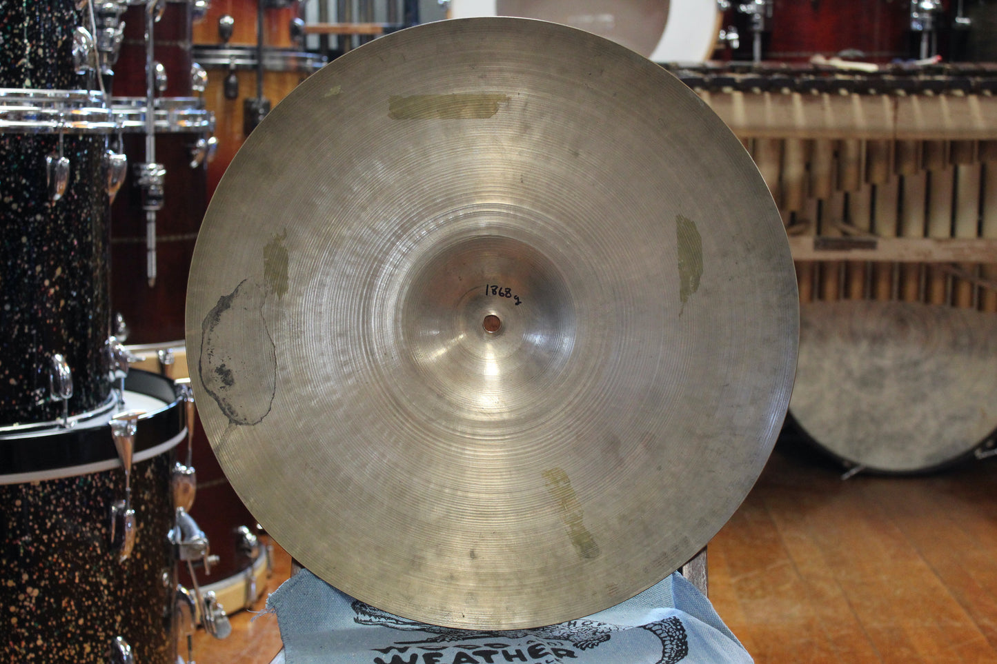 1960s A. Zildjian 18" Crash Ride 1868g