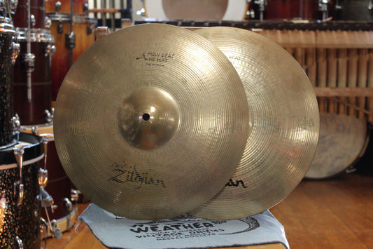 1996 A. Zildjian 14" New Beat Hi-Hats 1134/1501g