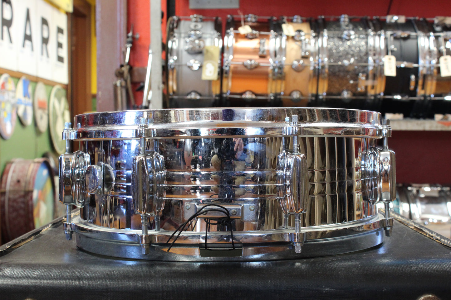 1970s US Mercury 5x14 Made in Japan Steel Snare Drum