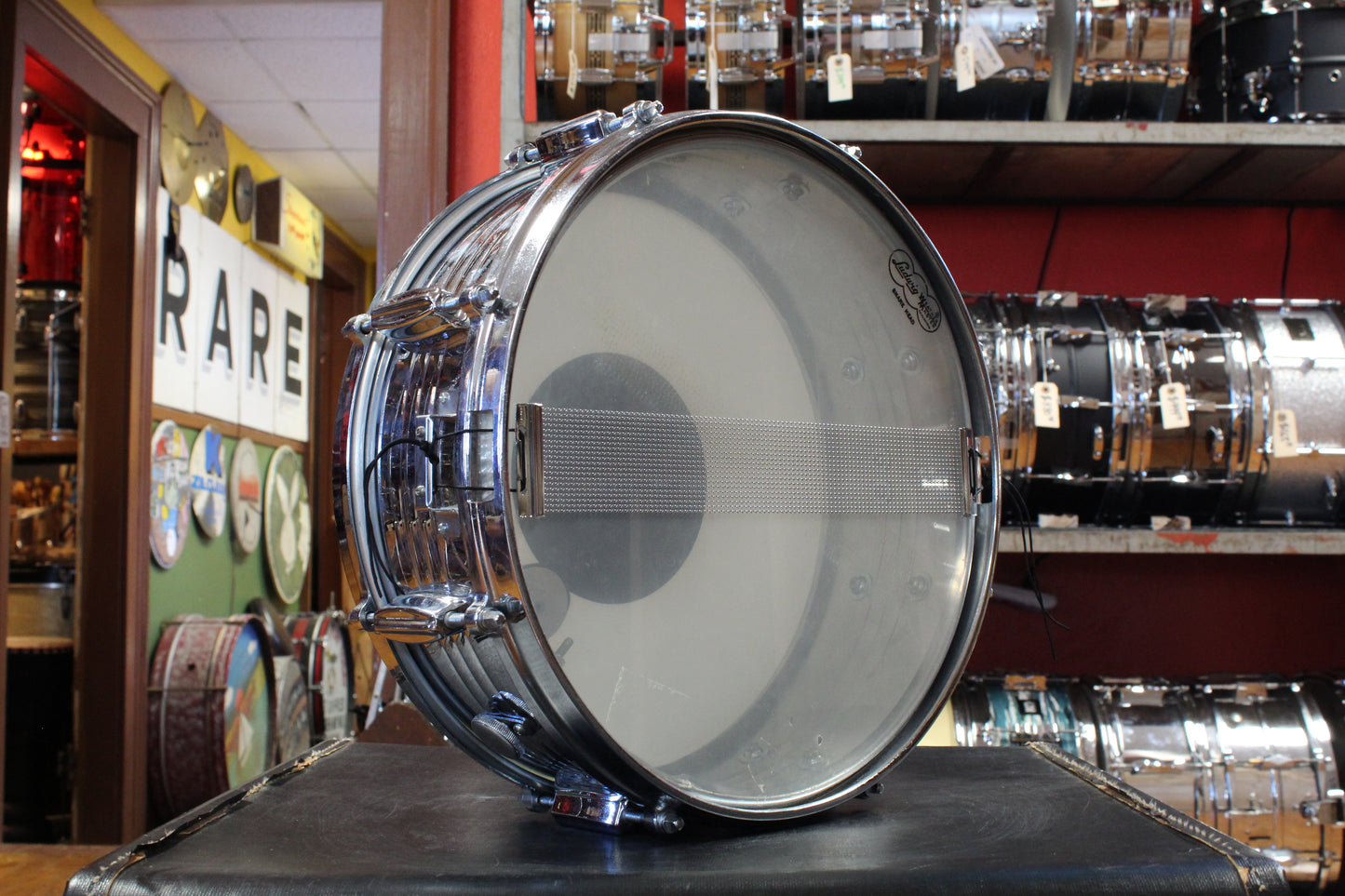 1970s US Mercury 5x14 Made in Japan Steel Snare Drum