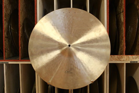 1980s A. Zildjian 22" Deep Ride 3204g - Cymbal Craftsman Mod.