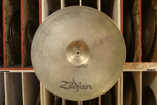 1980s A. Zildjian 22" Deep Ride 3204g - Cymbal Craftsman Mod.