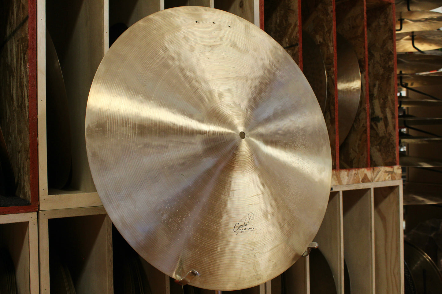 1980s A. Zildjian 22" Deep Ride 3204g - Cymbal Craftsman Mod.
