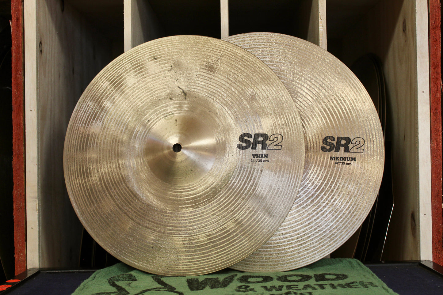 Sabian 14" SR2 Hi-Hats 699/1014g