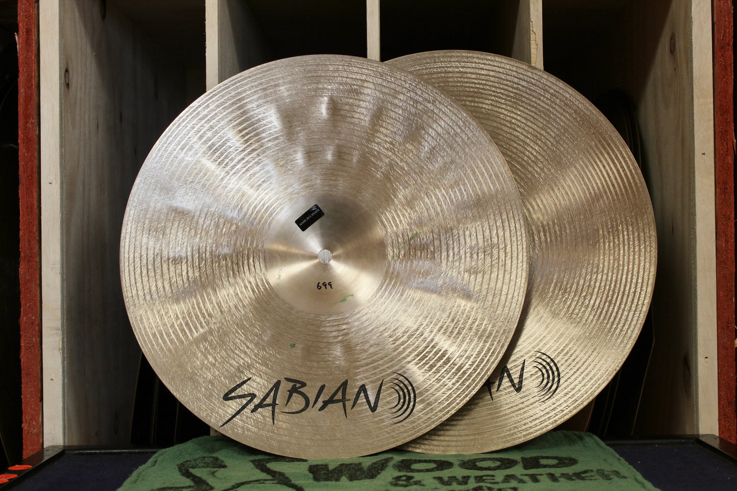 Sabian 14" SR2 Hi-Hats 699/1014g