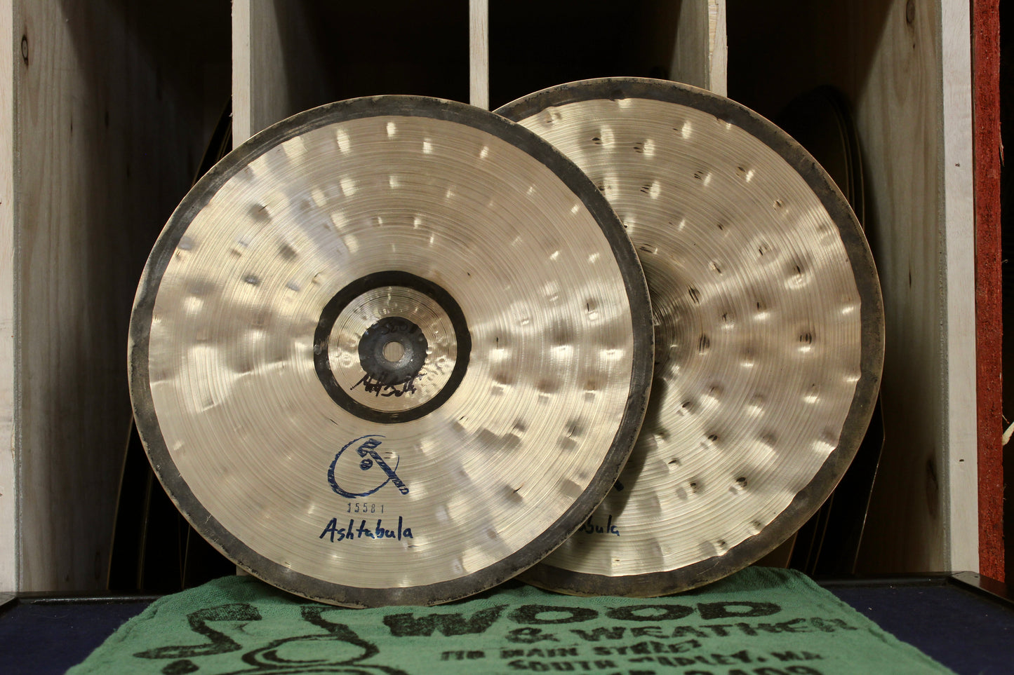 Matt Bettis 12" Strong Edge Hi-Hats 500/593g