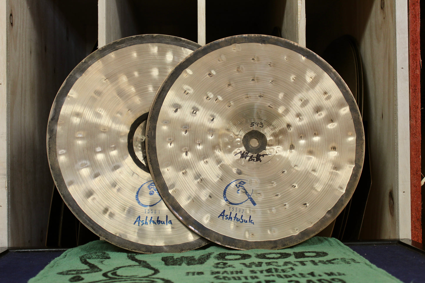 Matt Bettis 12" Strong Edge Hi-Hats 500/593g
