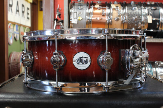 DW 5.5x14 Design Series Snare Drum in Tobacco Fade