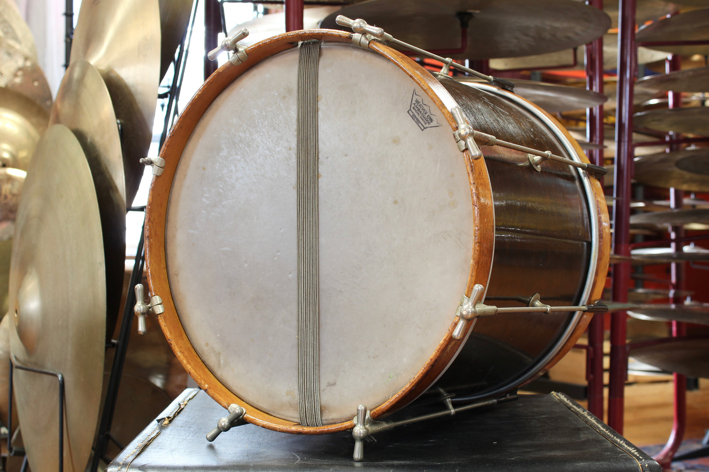 1930's Slingerland 12"x15" Marching Snare Drum in Mahogany