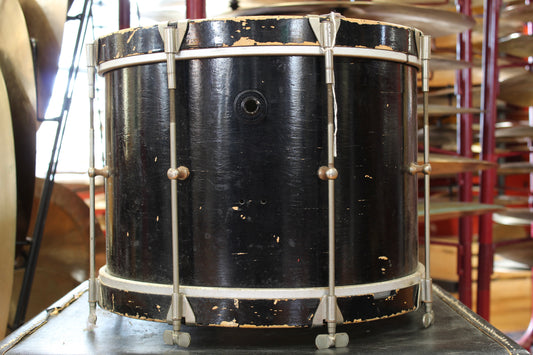 1950's Walberg and Auge 10"x14" Marching Snare Drum in Black