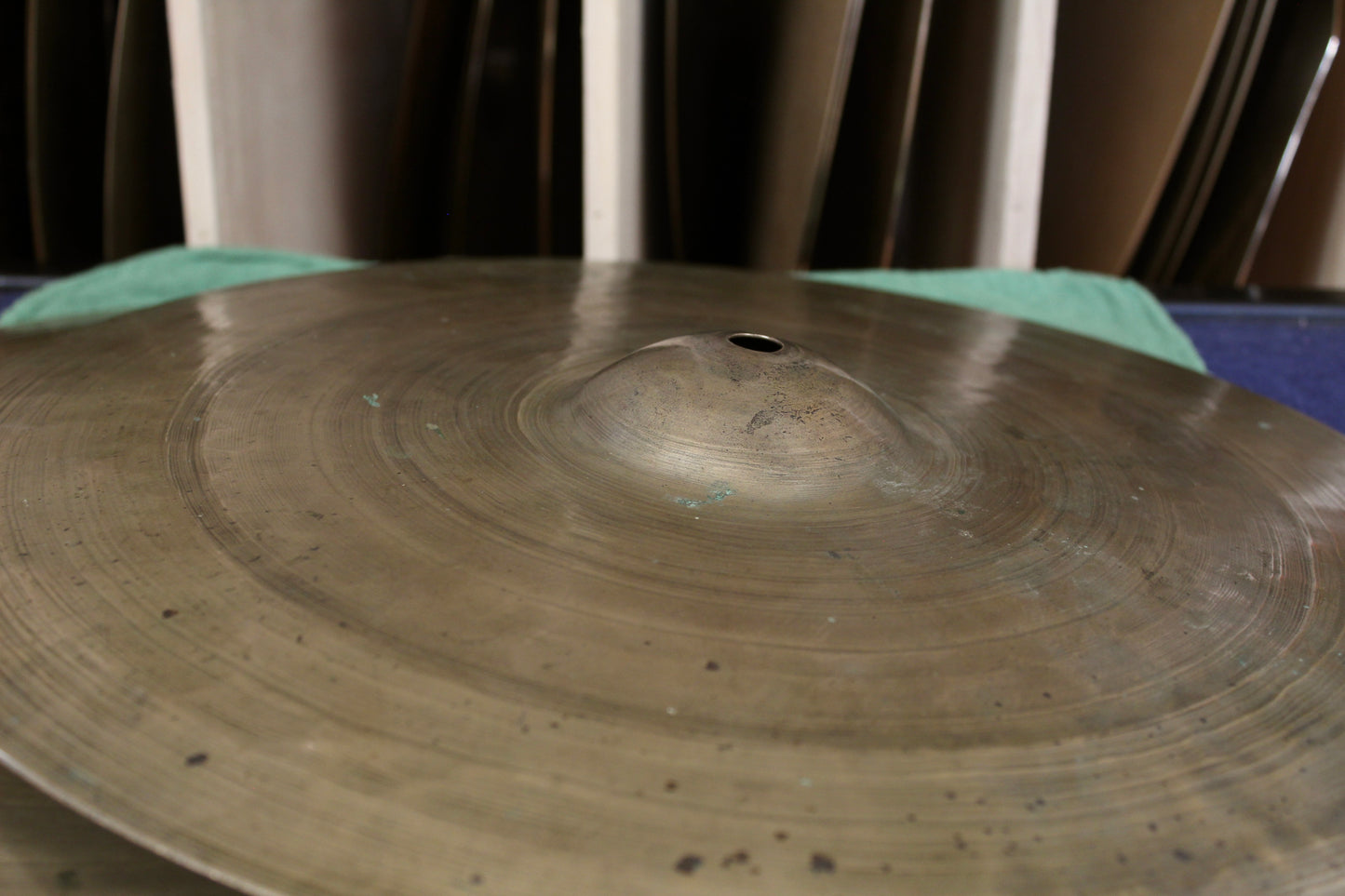 1920-30s K. Zildjian & Cie. Constantinople 15" Hi-Hats 1343/1406g