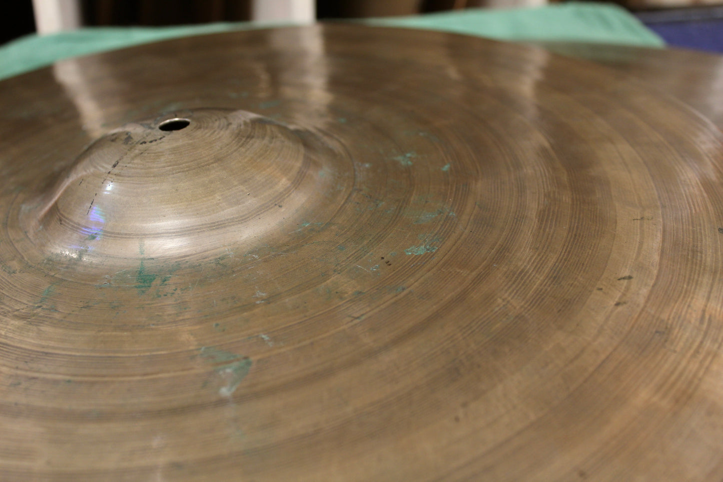 1920-30s K. Zildjian & Cie. Constantinople 15" Hi-Hats 1343/1406g