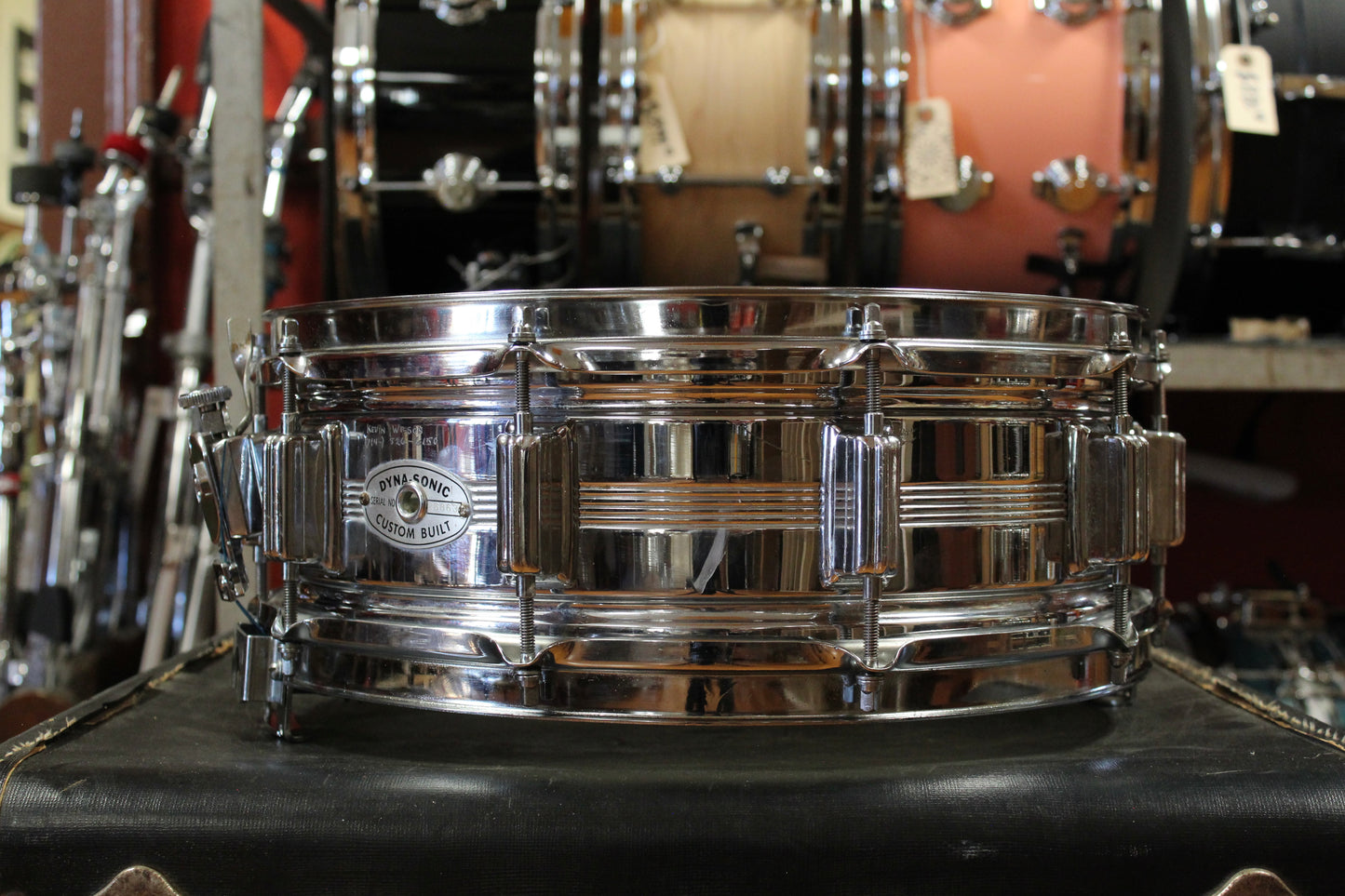 1970s Rogers 5x14 Dyna-sonic Snare Drum