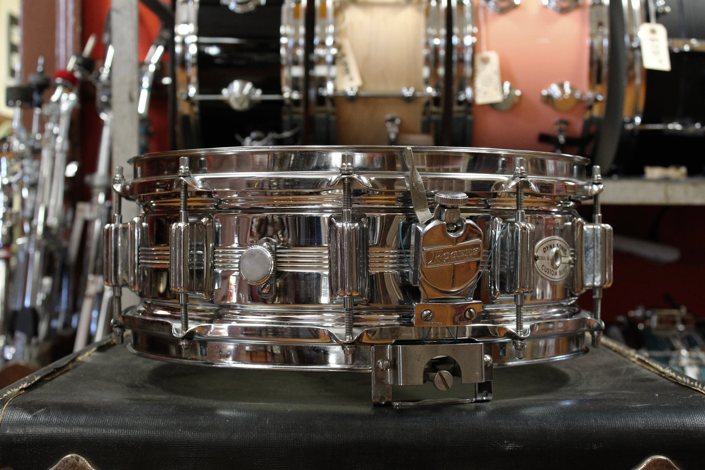 1970s Rogers 5x14 Dyna-sonic Snare Drum