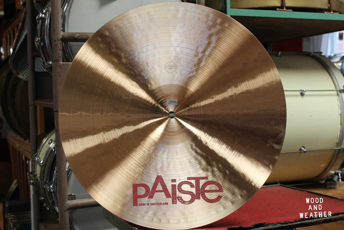 Paiste 18" 2002 Crash 1470g