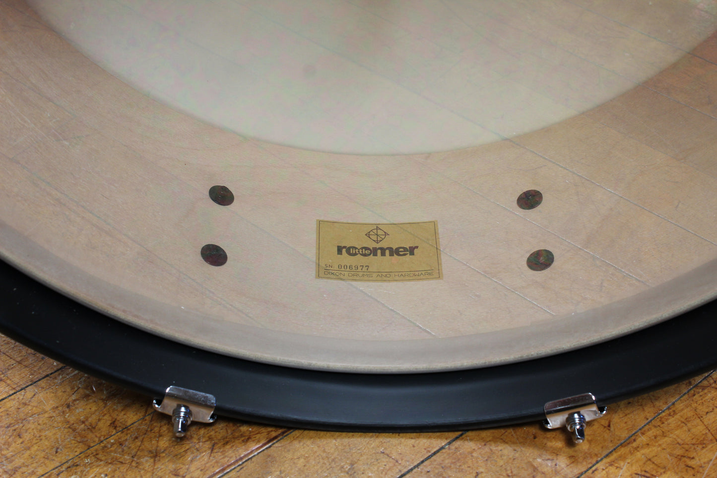 Dixon Little Roomer 7x20 Bass Drum - Black Coal Satin