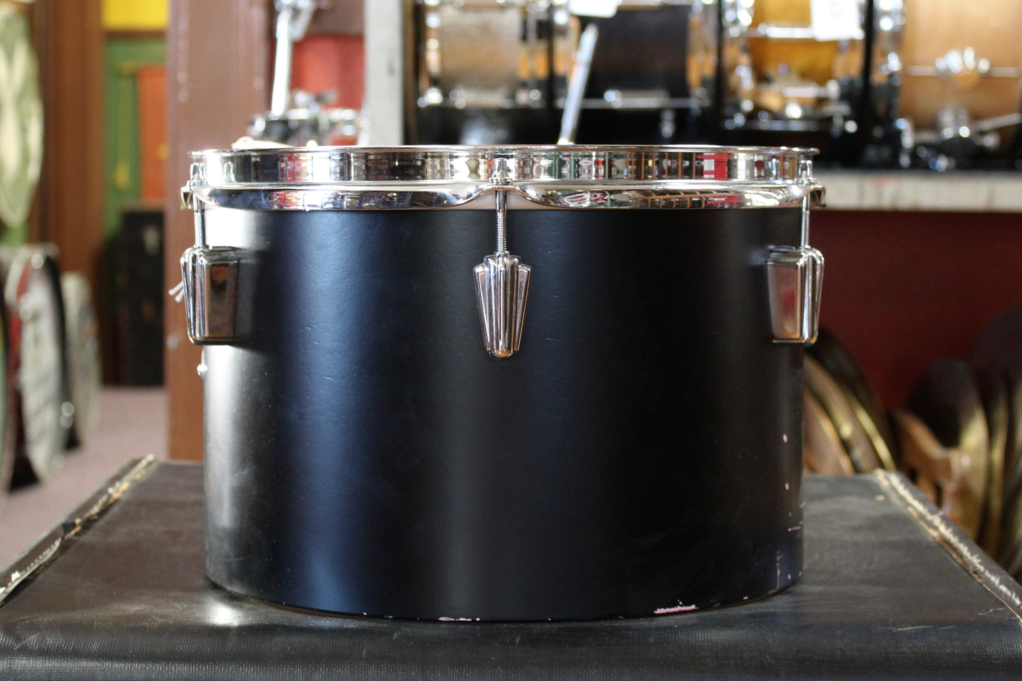 C&C Drum Company Super Flyer Outfit in Black Lacquer 8x20 8x12 14x14