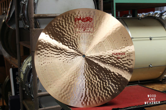 Paiste 18" 2002 Flatride 1580g