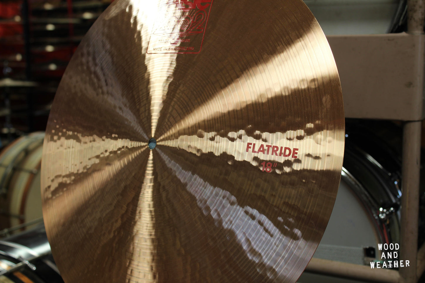 Paiste 18" 2002 Flatride 1580g