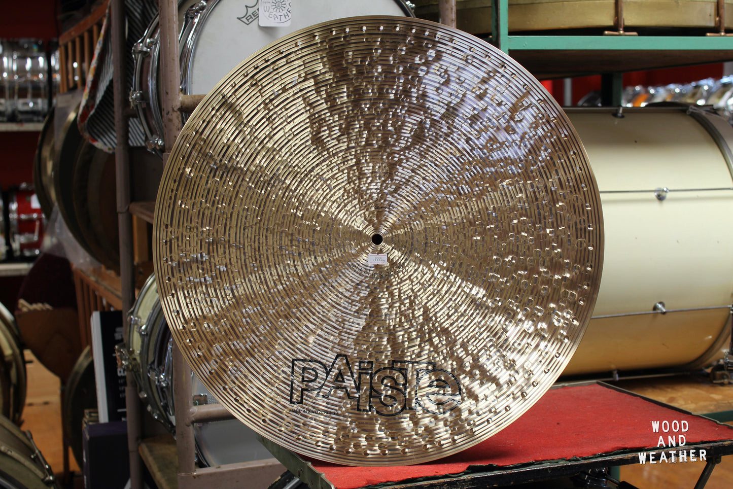 Paiste 20" Signature Traditionals Light Flat Ride 1995g