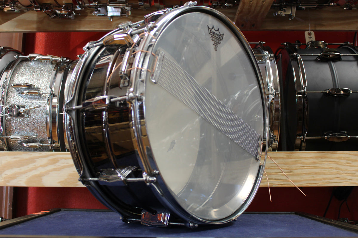 1970s Ludwig Black Beauty 6.5"x14" Snare Drum