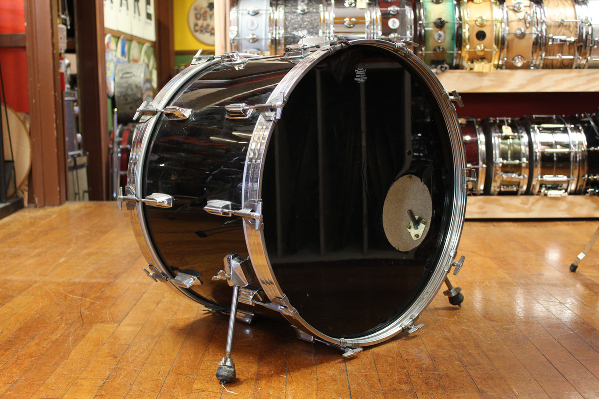 1980s Tama Imperialstar Outfit in Jet Black 16x24 12x13 16x16