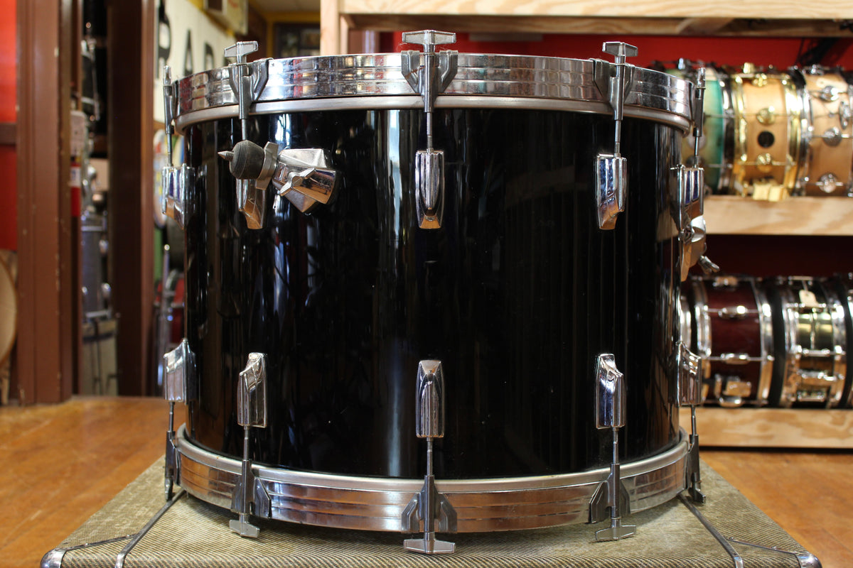1980s Tama Imperialstar Outfit in Jet Black 16x24 12x13 16x16