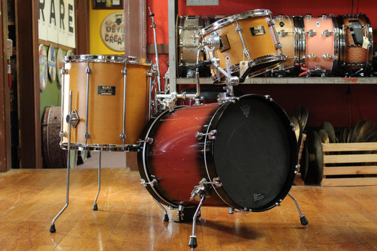 Mapex Bop Outfit in Black Forest Cherry and Natural Maple 16x16 8x12 14x14