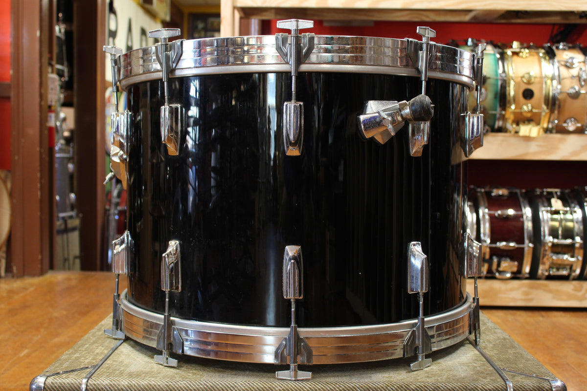1980s Tama Imperialstar Outfit in Jet Black 16x24 12x13 16x16