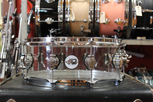 DW 5.5x14 Design Series Acrylic Snare Drum