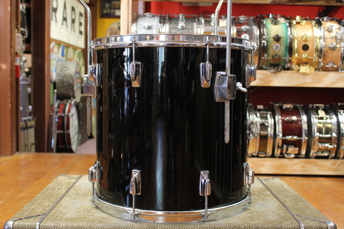1980s Tama Imperialstar Outfit in Jet Black 16x24 12x13 16x16