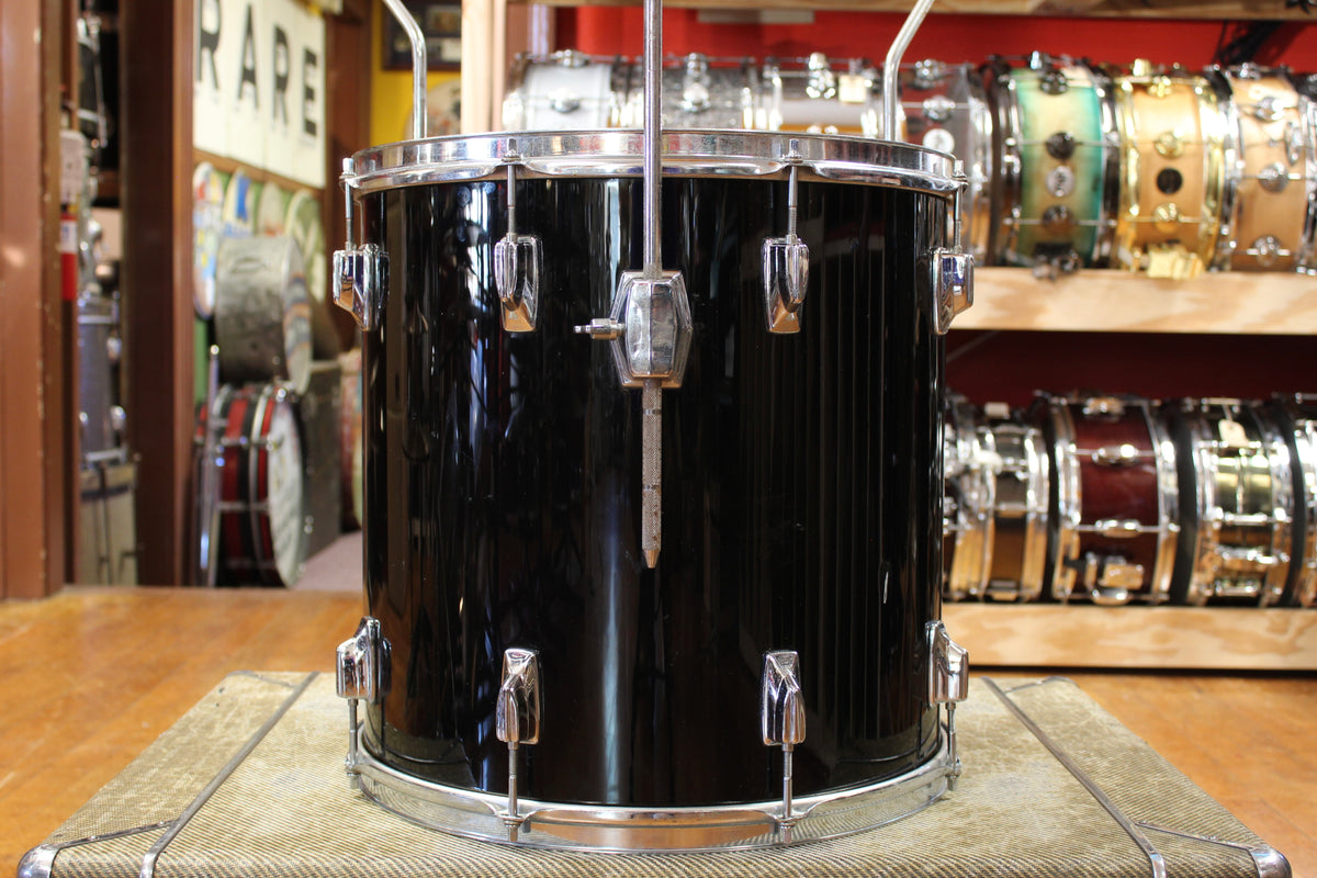 1980s Tama Imperialstar Outfit in Jet Black 16x24 12x13 16x16