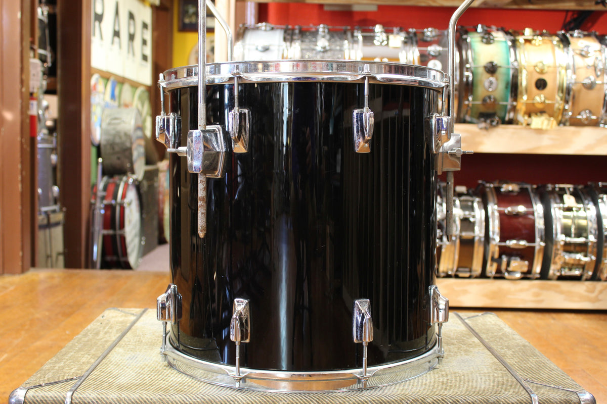 1980s Tama Imperialstar Outfit in Jet Black 16x24 12x13 16x16