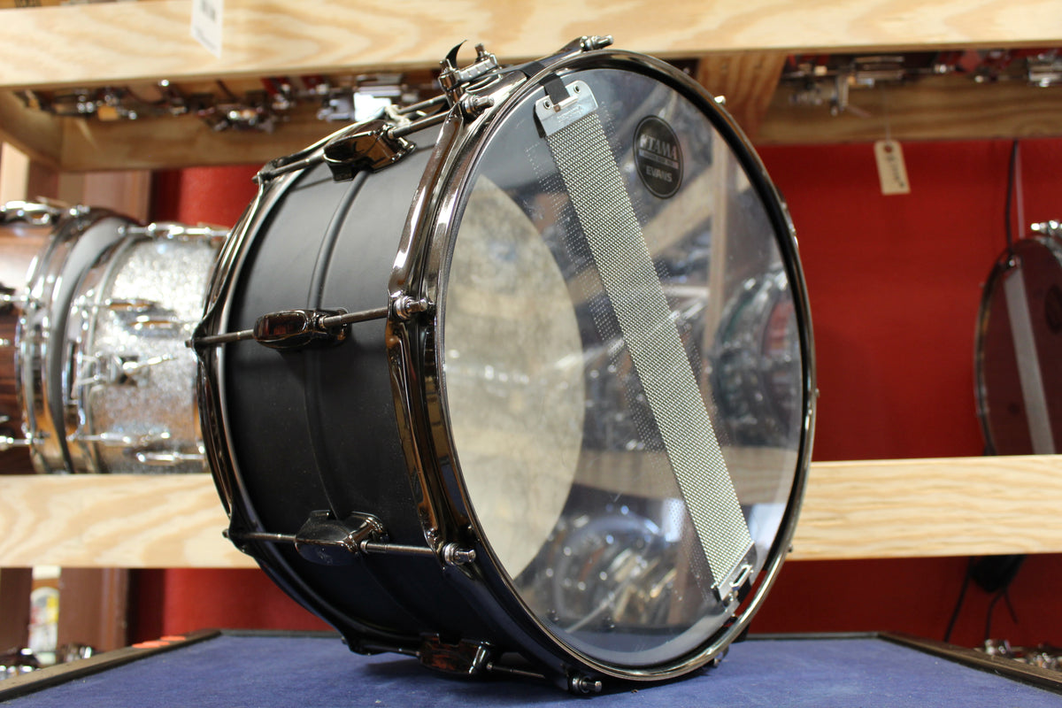 Tama 8x14 Sound Lab Project Big Black Steel Snare Drum