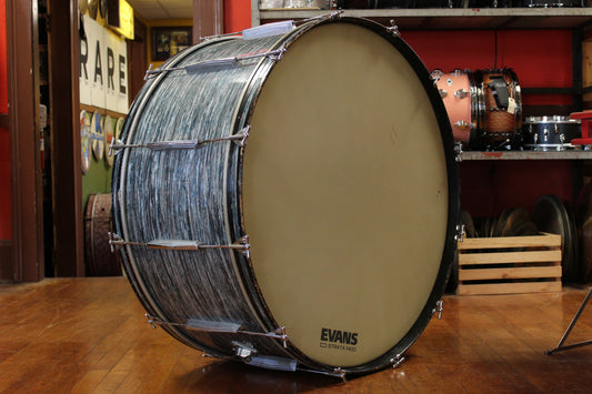 1960's Ludwig 16x36 Bass Drum in Blue Oyster Pearl